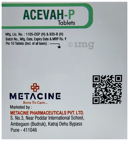 Acevah-P Tablet image