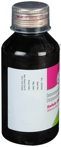 Solvin Cough Syrup Sugar Free image