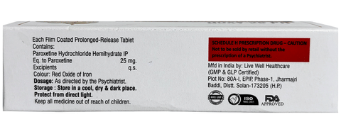 Qoxy 25 PR Tablet image Qoxy 25 PR Tablet image