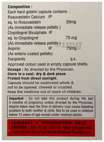 Rosulight-Gold 20 Capsule IR