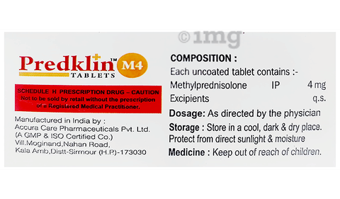 Predklin M4 Tablet image Predklin M4 Tablet image