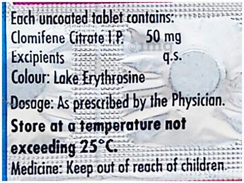 Clome 50 Tablet image