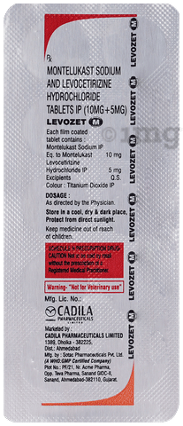 Levozet M Tablet image