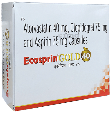 Ecosprin Gold  40 Capsule