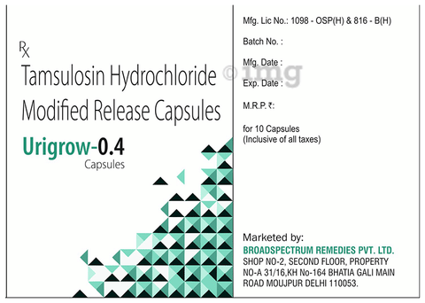 Urigrow 0.4 Capsule image
