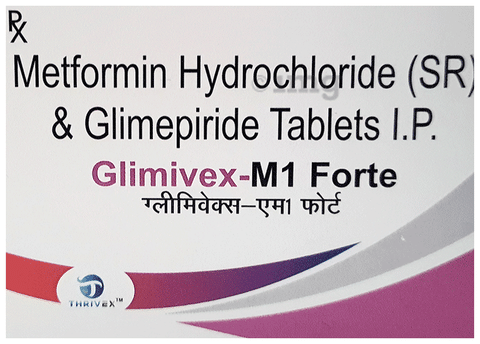 Glimivex-M1 Forte Tablet SR