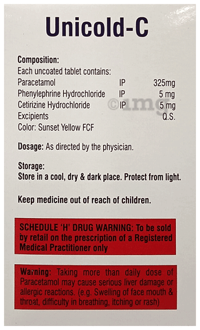 Unicold-C Tablet image