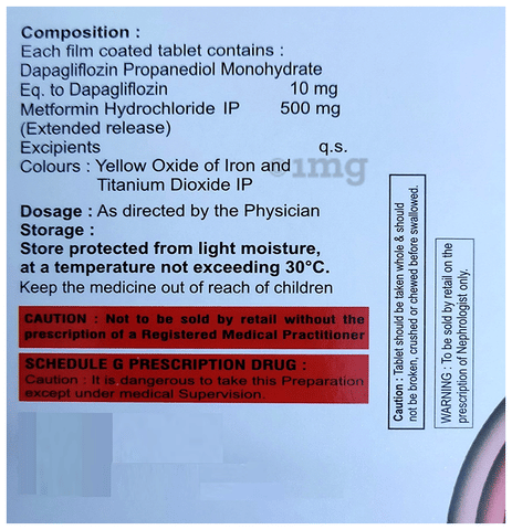 Dapaceum-MF Tablet ER image