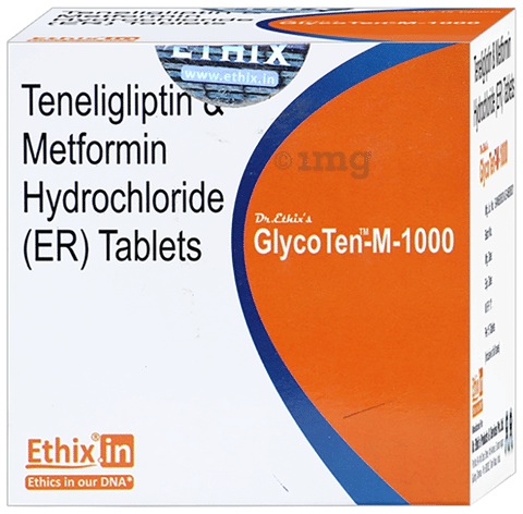 Glycoten-M 1000 Tablet ER image Glycoten-M 1000 Tablet ER image