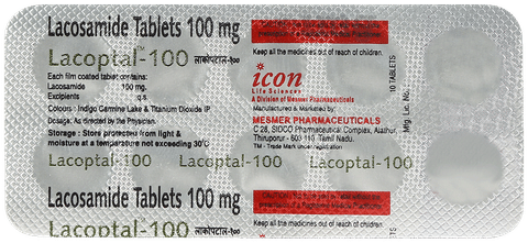 Lacoptal 100mg Tablet image