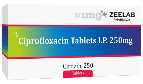 Cirozin 250 Tablet image