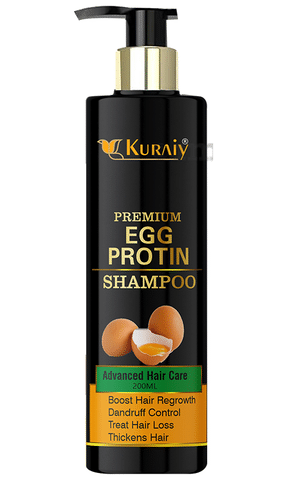 Kuraiy Premium Egg Protin Shampoo: Buy pump bottle of 200 ml Shampoo at  best price in India | 1mg