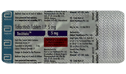 Tacitinix 5mg Tablet image