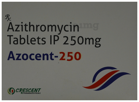 Azocent 250 Tablet image