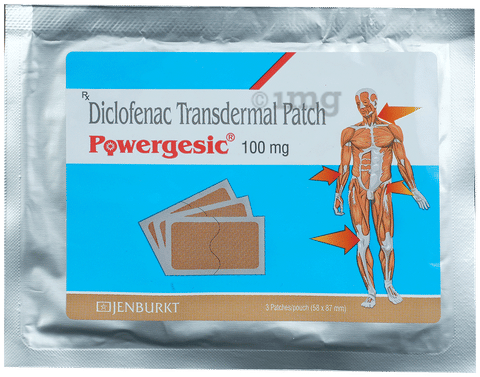 Powergesic 100mg Transdermal Patch image