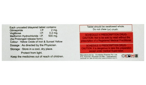 Gliprip-MV2 Tablet PR image Gliprip-MV2 Tablet PR image