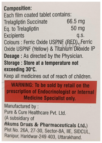 Aurotrela 50 Tablet image