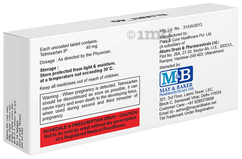 Eliart 40 Tablet image