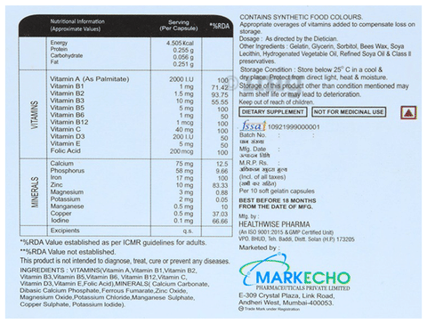 Mark-Vit Softgel Capsule image Mark-Vit Softgel Capsule image