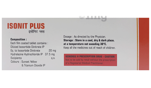Isonit Plus Tablet image