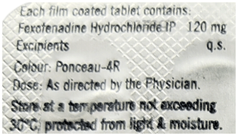 Fexoder 120 Tablet image Fexoder 120 Tablet image