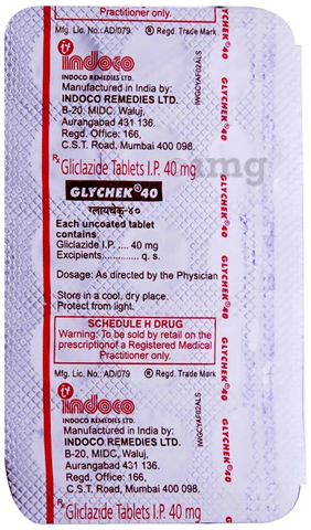 Glychek 40 Tablet image