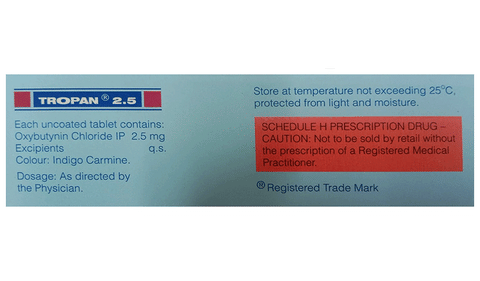 Tropan 2.5 Tablet image