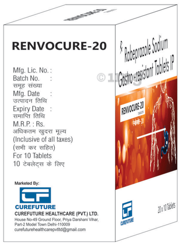 Renvocure 20 Tablet image