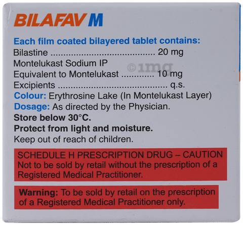 Bilafav M Tablet image