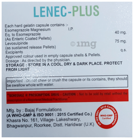 Lenec-Plus Capsule SR image
