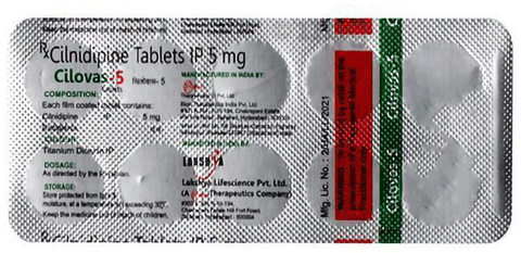 Cilovas 5mg Tablet image Cilovas 5mg Tablet image
