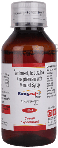 Ronycuf S Syrup image