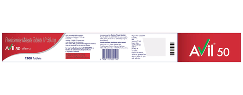 Avil 50mg Tablet image