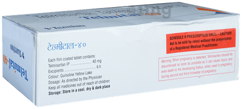 Telmital 40 Tablet image Telmital 40 Tablet image