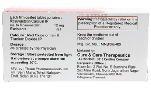 Lipidlow 10 Tablet image