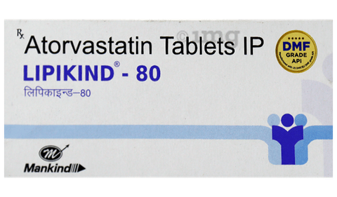 Lipikind 80 Tablet image
