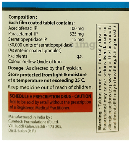 Aspeflam-SP Tablet image