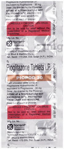 पियोपोड 30mg टैबलेट image