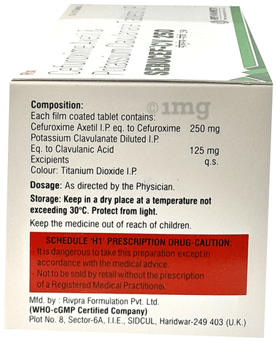 Sebucef-CV 250 Tablet image Sebucef-CV 250 Tablet image