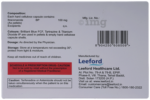Itrostred 100 Capsule