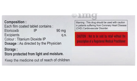 Etovax 90mg Tablet image