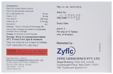 Feriroz-LP Tablet image