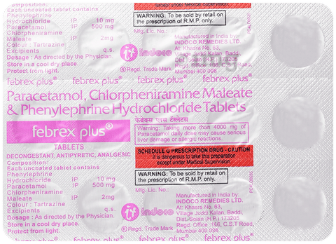 Febrex Plus Tablet image