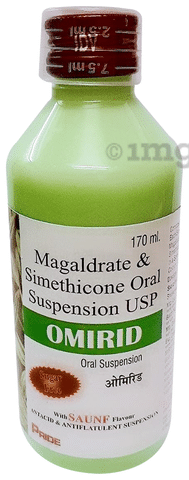 Omirid Oral Suspension Saunf Sugar Free