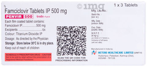 Penvir 500 Tablet image Penvir 500 Tablet image