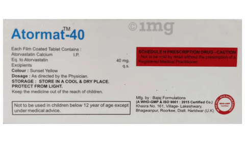 Atormat 40 Tablet image Atormat 40 Tablet image