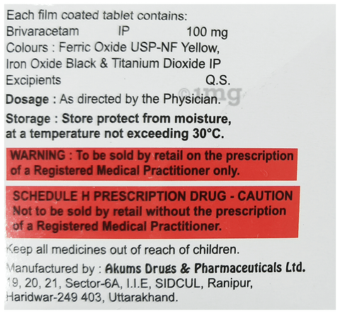 Brivseiz 100 Tablet image