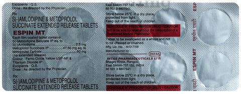 Espin MT Tablet ER image Espin MT Tablet ER image
