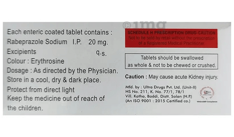 Rabsun 20 Tablet image