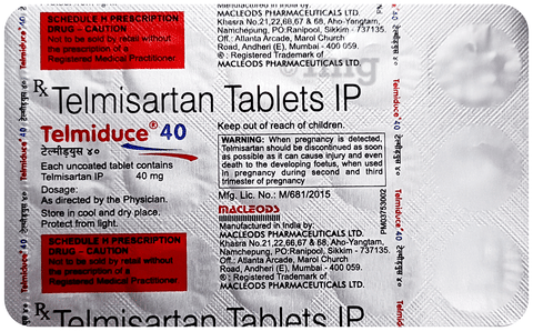 Telmiduce 40 Tablet image